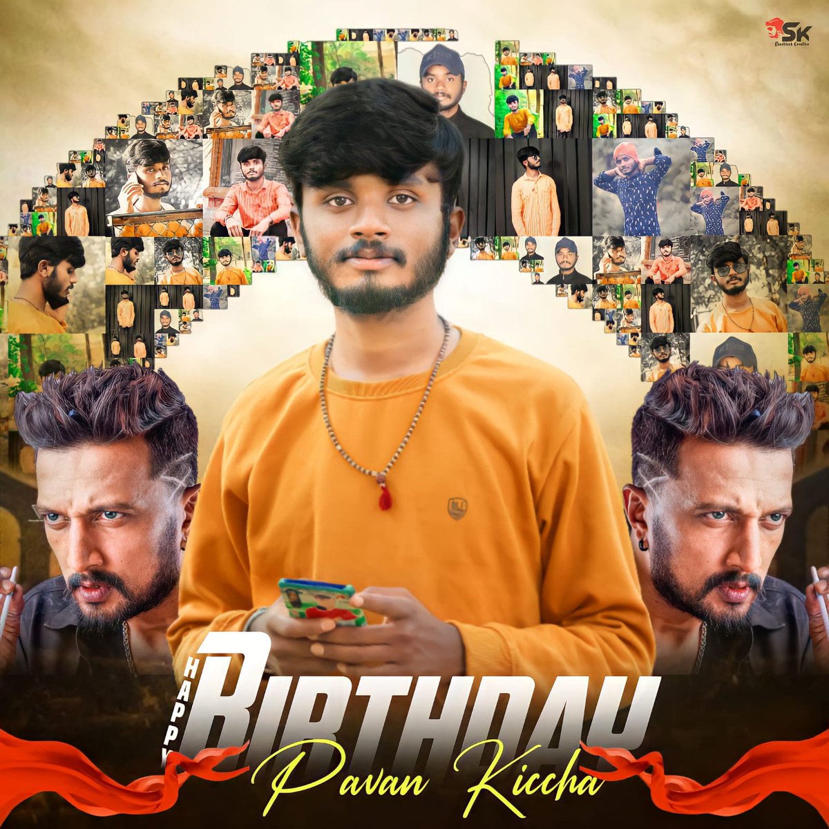 BosChitradurga's tweet photo. ನಮ್ಮ ಅಭಿಮಾನಿಗಳ ಅಭಿಮಾನಿ "ಅಭಿನಯ ಚಕ್ರವರ್ತಿ" @KicchaSudeep ಅಣ್ಣನ ಅಪ್ಪಟ ಅಭಿಮಾನಿ #PAVANKICCHA ರವರಿಗೆ ಹುಟ್ಟು ಹಬ್ಬದ ಶುಭಾಶಯಗಳು.. ತಾಯಿ ಚಾಮುಂಡೇಶ್ವರಿ ನಿಮಗೆ ಆಯಸ್ಸು ಆರೋಗ್ಯ ಕೊಟ್ಟು ಕಾಪಾಡಲಿ ಎಂದು ಹಾರೈಸುತ್ತೇವೆ 💐😍
 
#VikrantRona #KicchaSudeep
 #KichchaForever https://t.co/4aeFU7rL0W