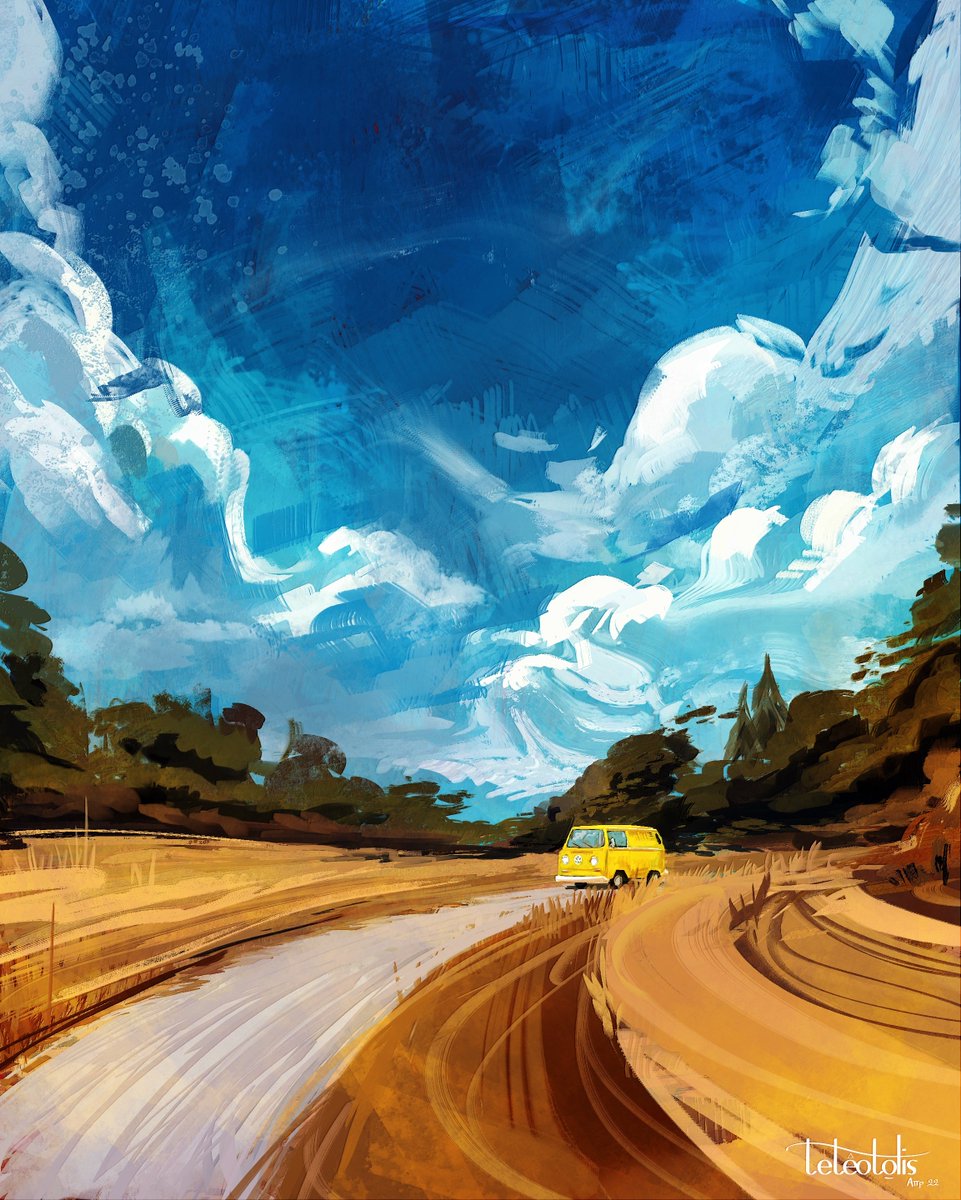teteotolis's tweet photo. The live stream reasault :)
I was testing some brushes that I'm working on ^^
I'll upload them on Gumroad at some point.
#gumroad #cspbrushes #brushes #painterly #landscape #twitchstreamer https://t.co/eQNCdvfNmR