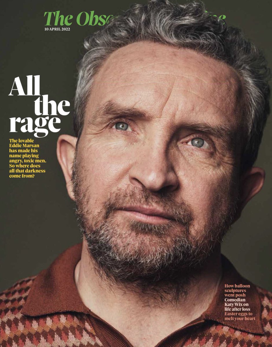 👏🏼👏🏼👏🏼 @eddiemarsan for todays <a href="/ObsMagazine/">The Observer Magazine</a> with interview by @alex_moshakis 👏🏼👏🏼👏🏼