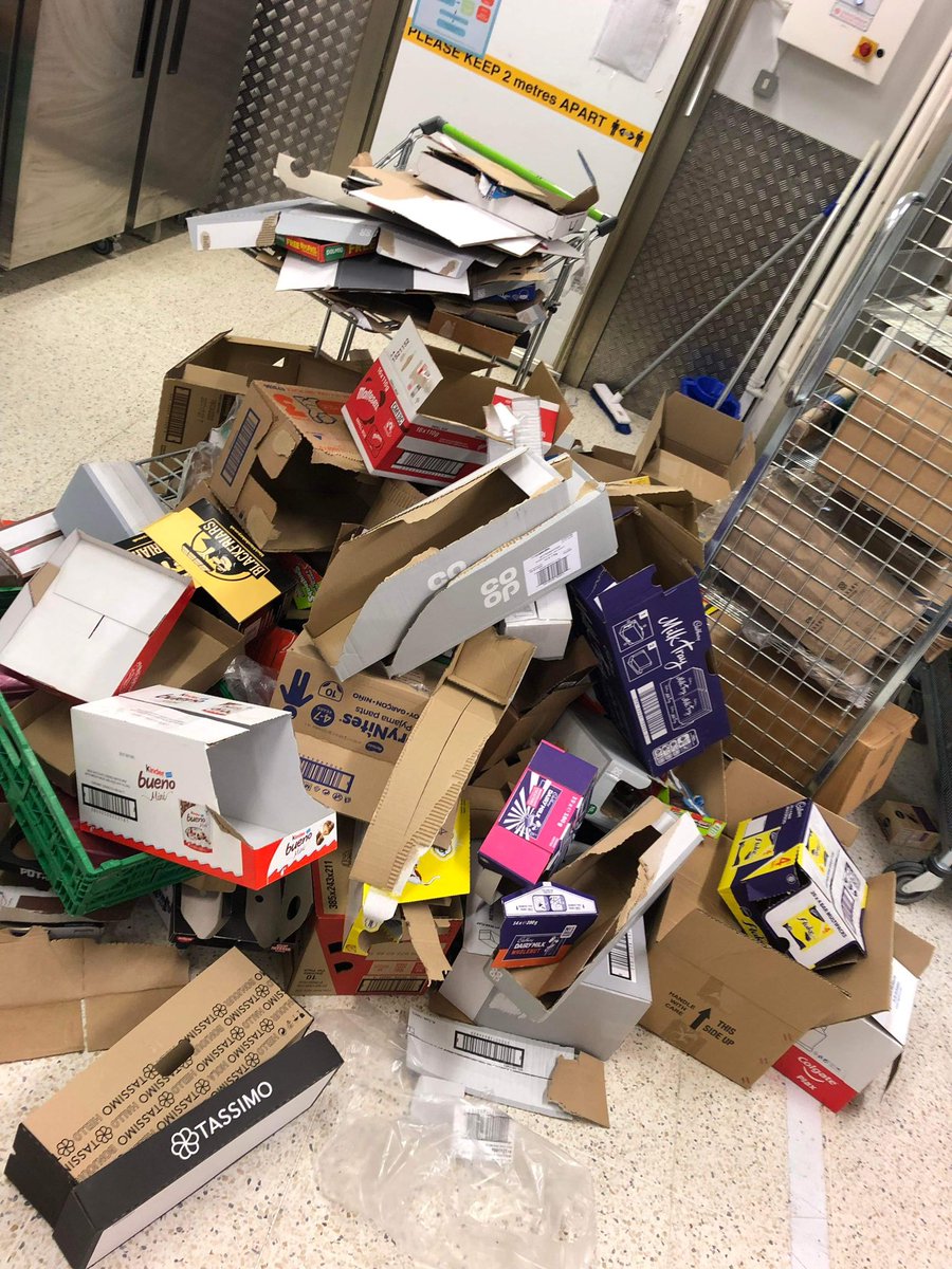 AlexG151's tweet photo. Oh what a day at #coopCastlePark  @HollieTagg has done an amazing job of working the backstock clearing most of it ready for this weeks deliveries!! #mycolleaguesarebetterthanyours #workbestie #Centralenglandcoop  @NickWillkinson @jamesbarkercoop #becooperative https://t.co/kzRGzpDl5L