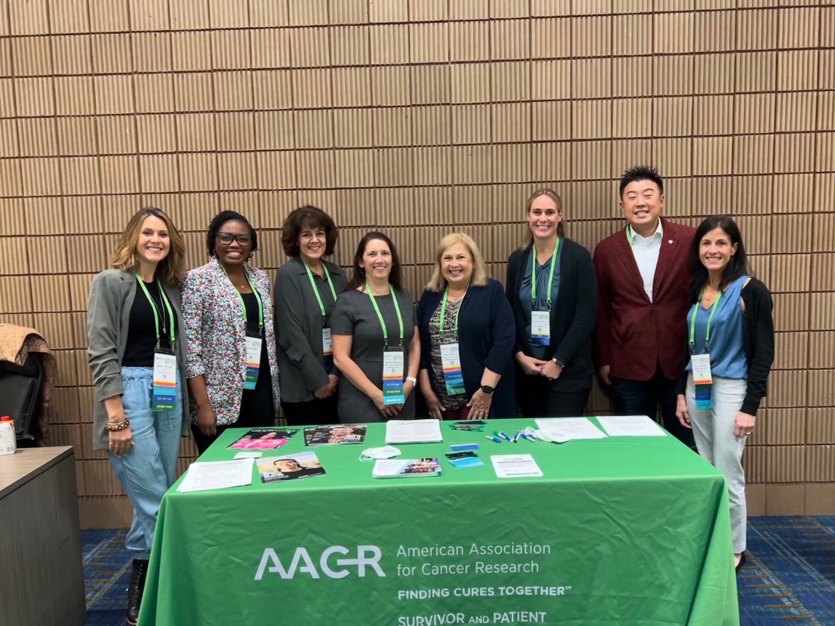 Working group 5 -  #aacr22 #aacrssp #mmsm what a great group ⁦<a href="/jleePSOC/">Jerry SH Lee</a>⁩ ⁦<a href="/jillfeldman4/">Jill Feldman</a>⁩ ⁦<a href="/youngbcorg/">Young Breast Cancer Project</a>⁩ ⁦<a href="/prettyfitsurviv/">Na’Diah L. Smith, MBA, CSM, ITIL, SAFe Agilist</a>⁩ ⁦@MumenthalerLab⁩