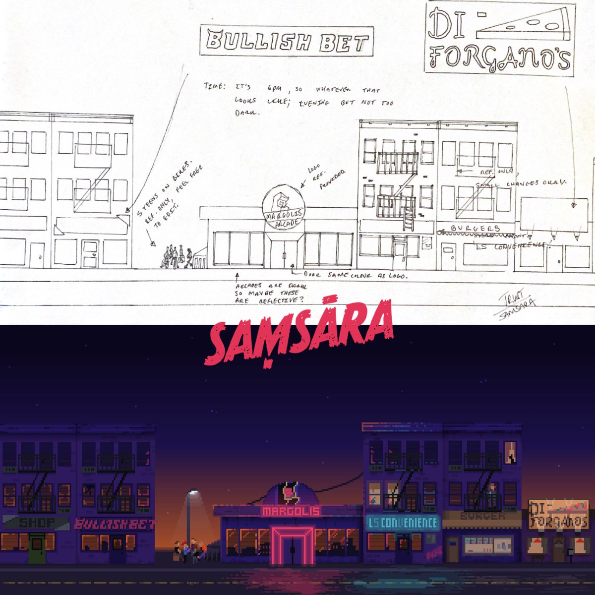 How It Started ... How It’s Going
Easton 1989 x Margolis Arcade. 

Want to know more? Follow <a href="/Trust_Locked/">Trust</a> and join the discord.gg/samsara 

#nftart