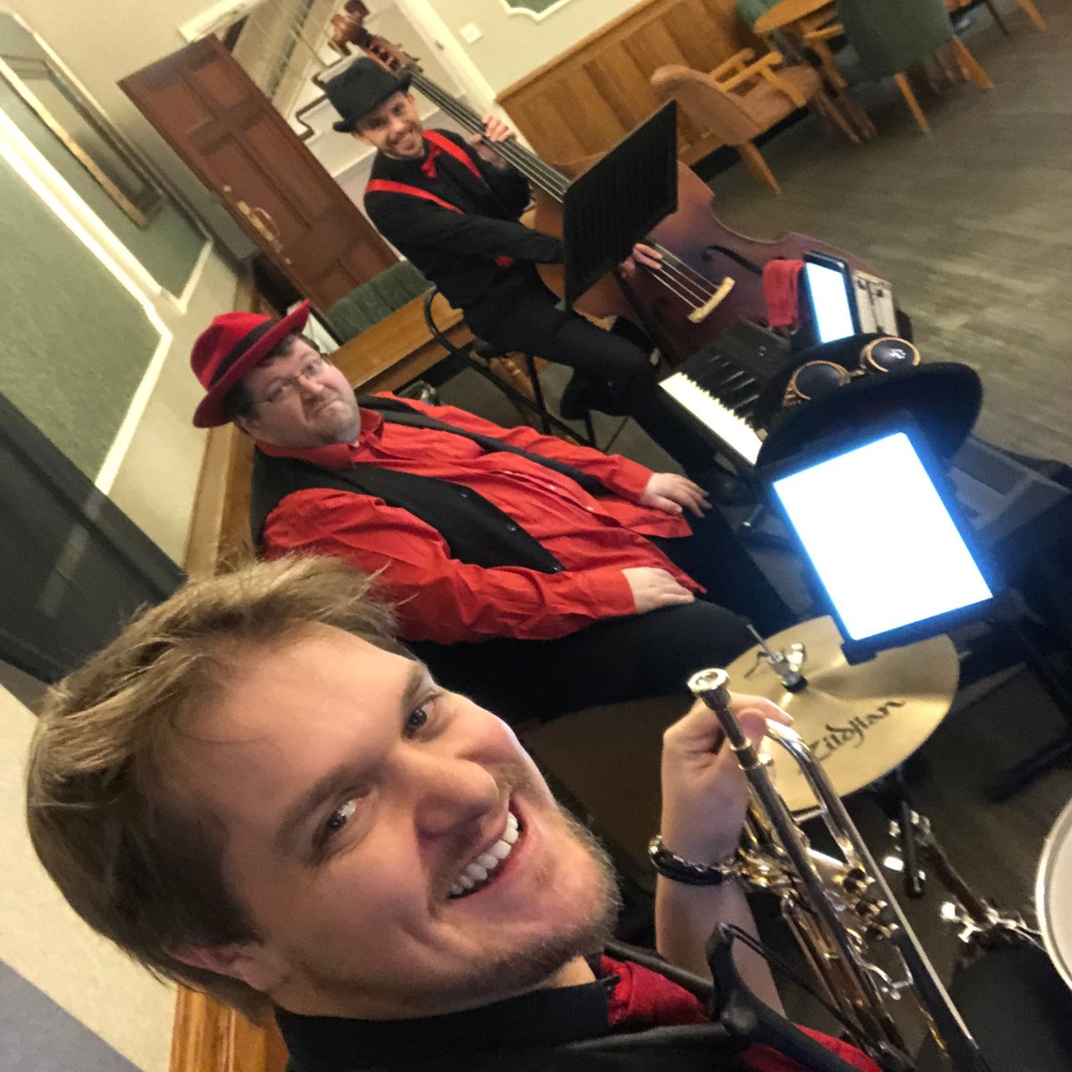 tritonesjazz's tweet photo. We had great fun playing in Nottingham last night! Brilliant to have such a nice audience and positive feedback from everyone too. And some of the crowd couldn't help themselves but stand up and join in!

#jazz #livemusic #supportlivemusic https://t.co/Nub2IUAu01