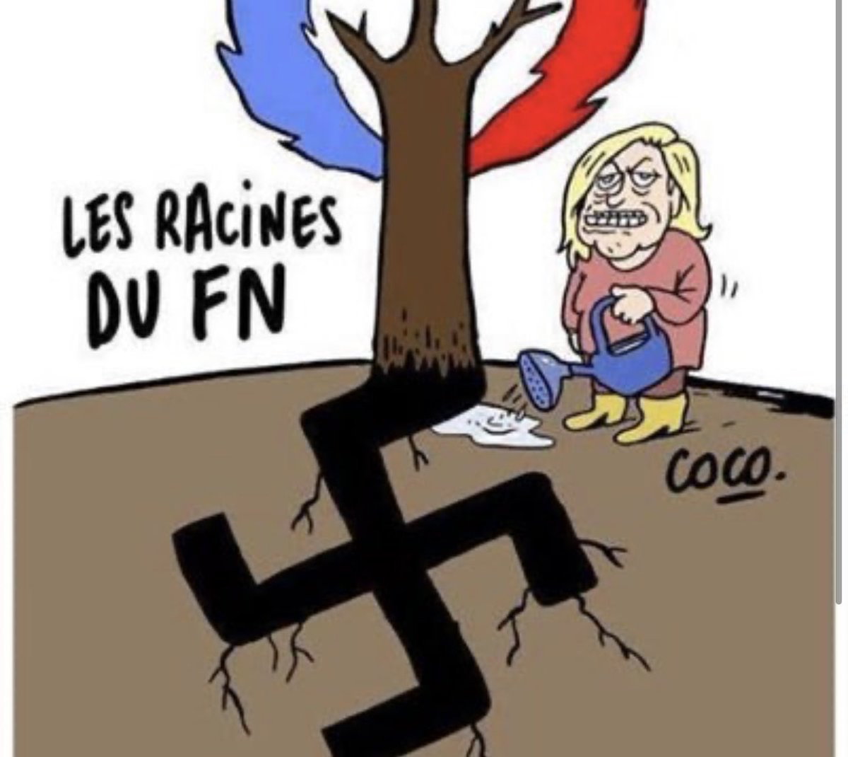 Le combat commence. La démocratie survivra. Opposons nous à toutes formes de haine. Les extrêmes n’ont jamais gouverné la France. Faisons en sorte que ça n’arrive jamais. Honte au FN.