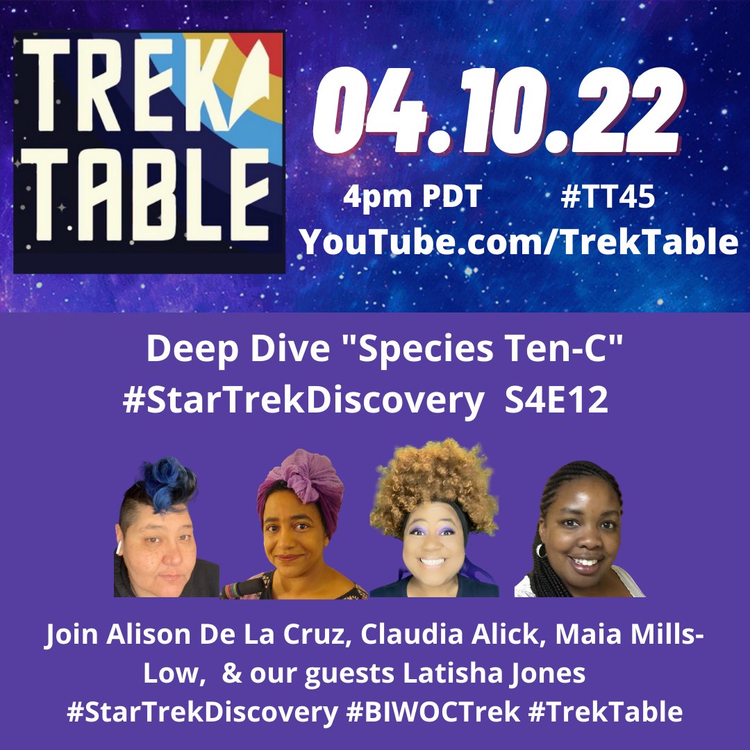 ✨Trek Table talks First Contact Orbs, Math as Language &amp; the wisdom of 'Auntie' Reno ✨ - mailchi.mp/d36021e66fd1/f…