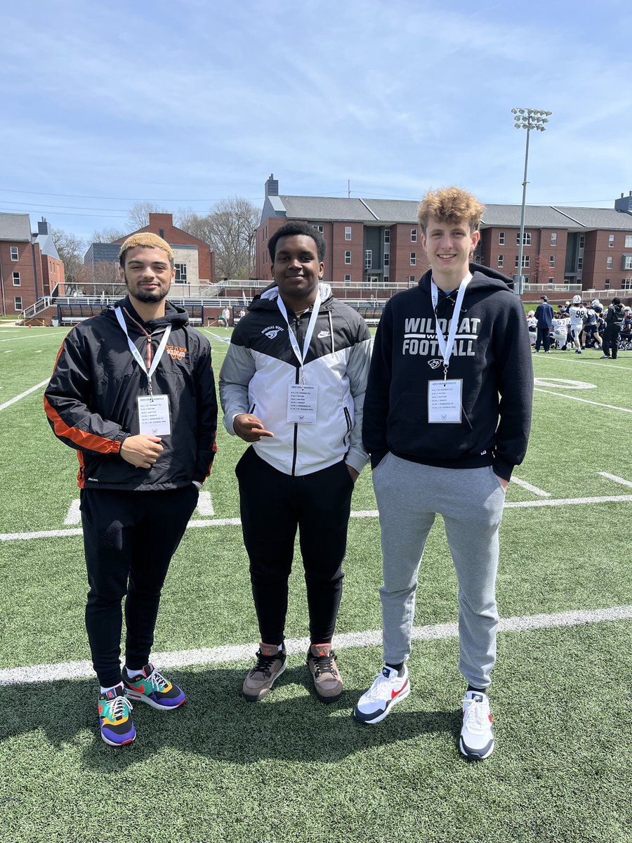 Thank you <a href="/CoachSiwicki/">ADAM SIWICKI</a> and Butler university for the visit. Had a great time with you guys and <a href="/Jayden_Mangruem/">Jayden Mangruem</a> <a href="/FisherLarell/">Larell Fisher</a>