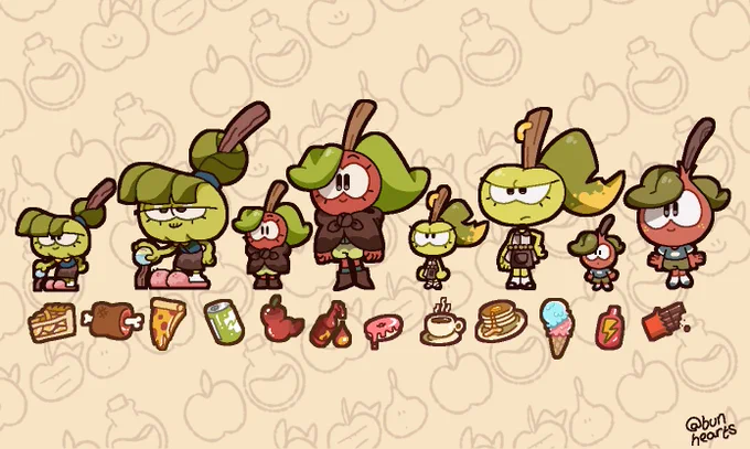 Did a style test for The Apple Mage game! 
What do you think?🍎 