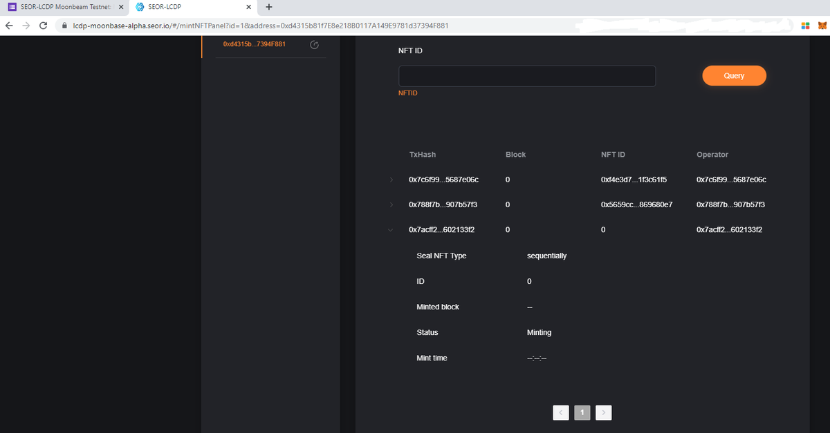 ez1_dev's tweet photo. 🦭I have participated in SEOR &amp; Moonbeam Joint Test Campaign for SEOR-LCDP Moonbeam Testnet: Moonbase Alpha

⬇️Come join in us to get the POAP reward

🔗Link: https://t.co/JAVhBdXgkj

🟦@SEOR001 @MoonbeamNetwork

🟦#SEOR #Moonbeam #GLMR #Web3 https://t.co/LjtGSojHek