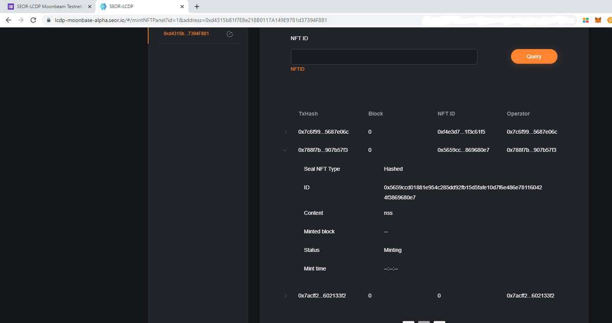 ez1_dev's tweet photo. 🦭I have participated in SEOR &amp; Moonbeam Joint Test Campaign for SEOR-LCDP Moonbeam Testnet: Moonbase Alpha

⬇️Come join in us to get the POAP reward

🔗Link: https://t.co/JAVhBdXgkj

🟦@SEOR001 @MoonbeamNetwork

🟦#SEOR #Moonbeam #GLMR #Web3 https://t.co/LjtGSojHek