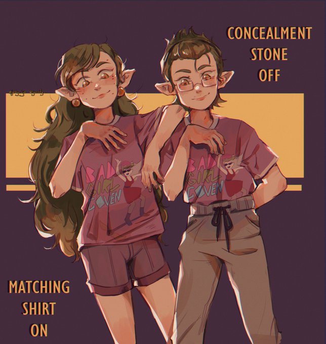 blight twins got that drip
#TheOwlHouseSeason2 