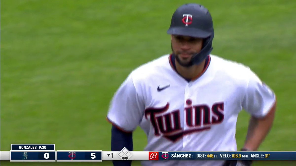 MLB HR Videos on X: Gary Sanchez - Minnesota Twins (1)