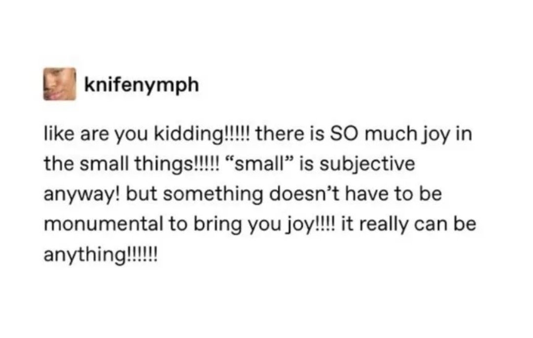 d0n4v3's tweet photo. Just some little things, just the things that give me joy, just the things we keep living for. https://t.co/bxLzs8dG5q