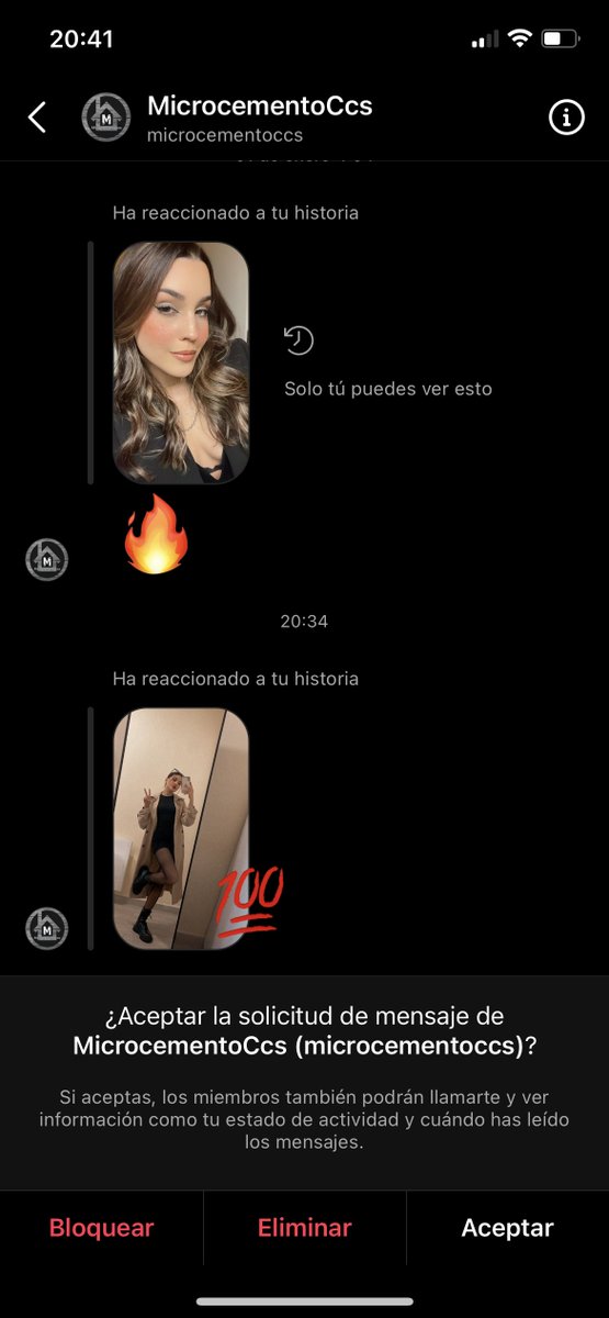 yaribovedav's tweet photo. Me encanta como hay una cuenta de CEMENTO reaccionándome con fueguitos a las historias. https://t.co/XvE8tx1w4O