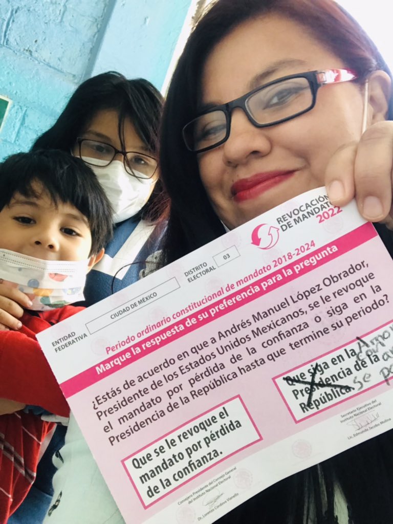 MONIK777's tweet photo. #YoYaVoté #RevocacionDeMandato https://t.co/D38xAbWqnk