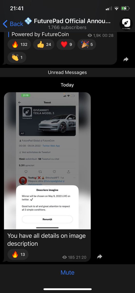 BerindeTiberiu's tweet photo. @futurepadglobal @efuturecoin @MoonYourNFT @tankies_nft @nft_cryptogang https://t.co/MGsDRZroUA