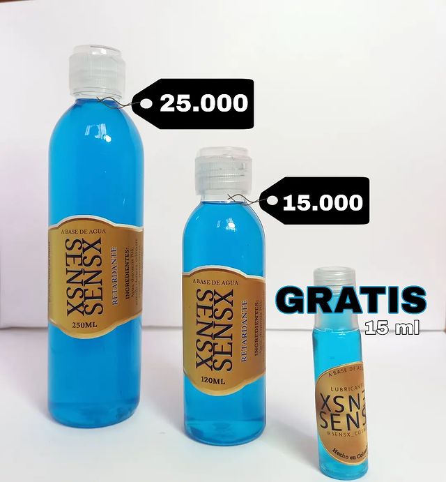 LubricantSensex's tweet photo. Chicos ya probaron el Retardante organico de sensx? 

Es excelente al contener cantidades minimas moderadas de lidocaina hace que nuestras relaciones sexuales duren mas y al ser en gel ayuda con la dilatacion anal. 
#medellin #guiacereza #sensx #tiendaerotica #lubricante https://t.co/W1PVkOT2yV