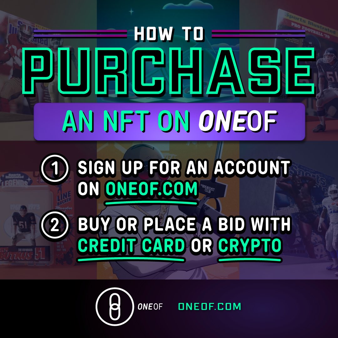 spreefinance's tweet photo. No wallet necessary❗️Buying NFTs on OneOf is easy and accessible for everyone  😎 ➡️ https://t.co/0k5Gez7Axz ⬅️   
#BeOneOf https://t.co/bDMxRTrUKw