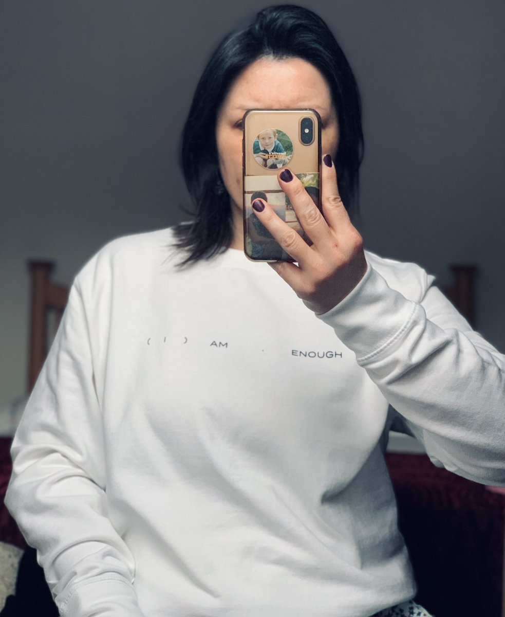 SarahLowesED's tweet photo. I recently lost a much loved friend to suicide. It’s hard to know what to do in the aftermath as I can’t make it better for him or for me 😔 It felt right tho to support this campaign by @suicideandco However you are feeling about yourself today please know #youareenough 🥰❤️🥰 https://t.co/fMeG6uFMPq