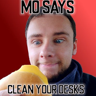 BloodhuntCentrl's tweet photo. @MsPsycheshire @Mo_tionGaming Think this should circulate once a month at least 😎
#cleandeskpolicy https://t.co/o0Sckvaz6G