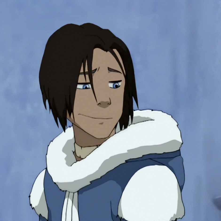 season 1 sokka with his hair down. safe to say we were robbed. 