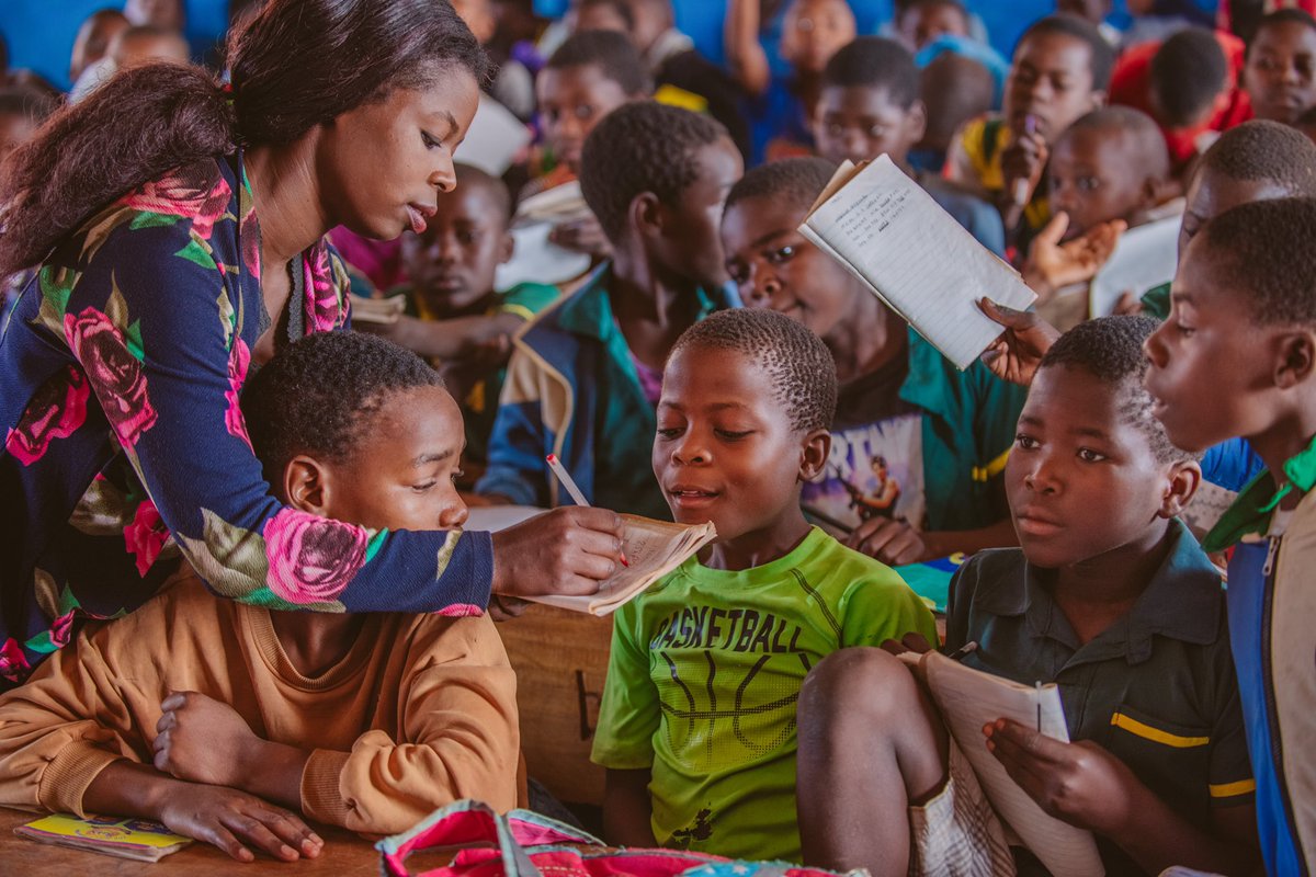 Our partners at @buildOn have brought the infrastructure needed to bring proper education to kids across Malawi! 🇲🇼❤️