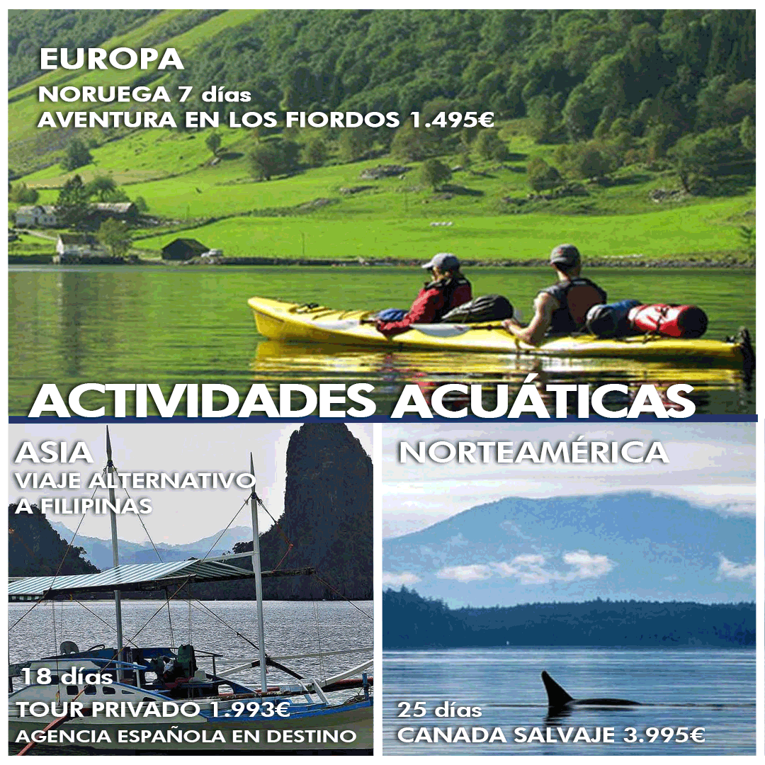 lookingtravelSP's tweet photo. ⛵️ ¿Eres tan amante del agua que no puedes viajar sin incluir diferentes actividades acuáticas en tus rutas?
Recorre el mundo sin perderte sus ríos, lagos o mares 🔝 https://t.co/vLBOUr1Pe9
.
.
.
#BuscaViajaVive #vivirviajando
#Viajes #actividadesacuaticas https://t.co/6clunl9lbW