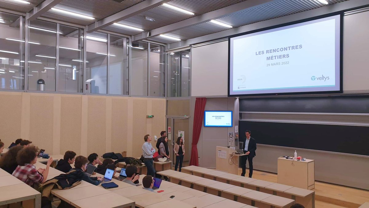 ENSAE Junior Études (@eje_ensae) on Twitter photo 🔴⚫ Il y a 2 semaines, les étudiants de l'<a href="/ENSAEparis/">ENSAE Paris</a> assistaient à notre conférence avec <a href="/veltys_paris/">Veltys</a> dans le cadre d'une Rencontre Métiers. Ce fut aussi l'occasion pour notre mandat de participer à un atelier pricing, afin de se former et de s'améliorer dans nos activités. 🔴⚫ Il y a 2 semaines, les étudiants de l'<a href="/ENSAEparis/">ENSAE Paris</a> assistaient à notre conférence avec <a href="/veltys_paris/">Veltys</a> dans le cadre d'une Rencontre Métiers. Ce fut aussi l'occasion pour notre mandat de participer à un atelier pricing, afin de se former et de s'améliorer dans nos activités.