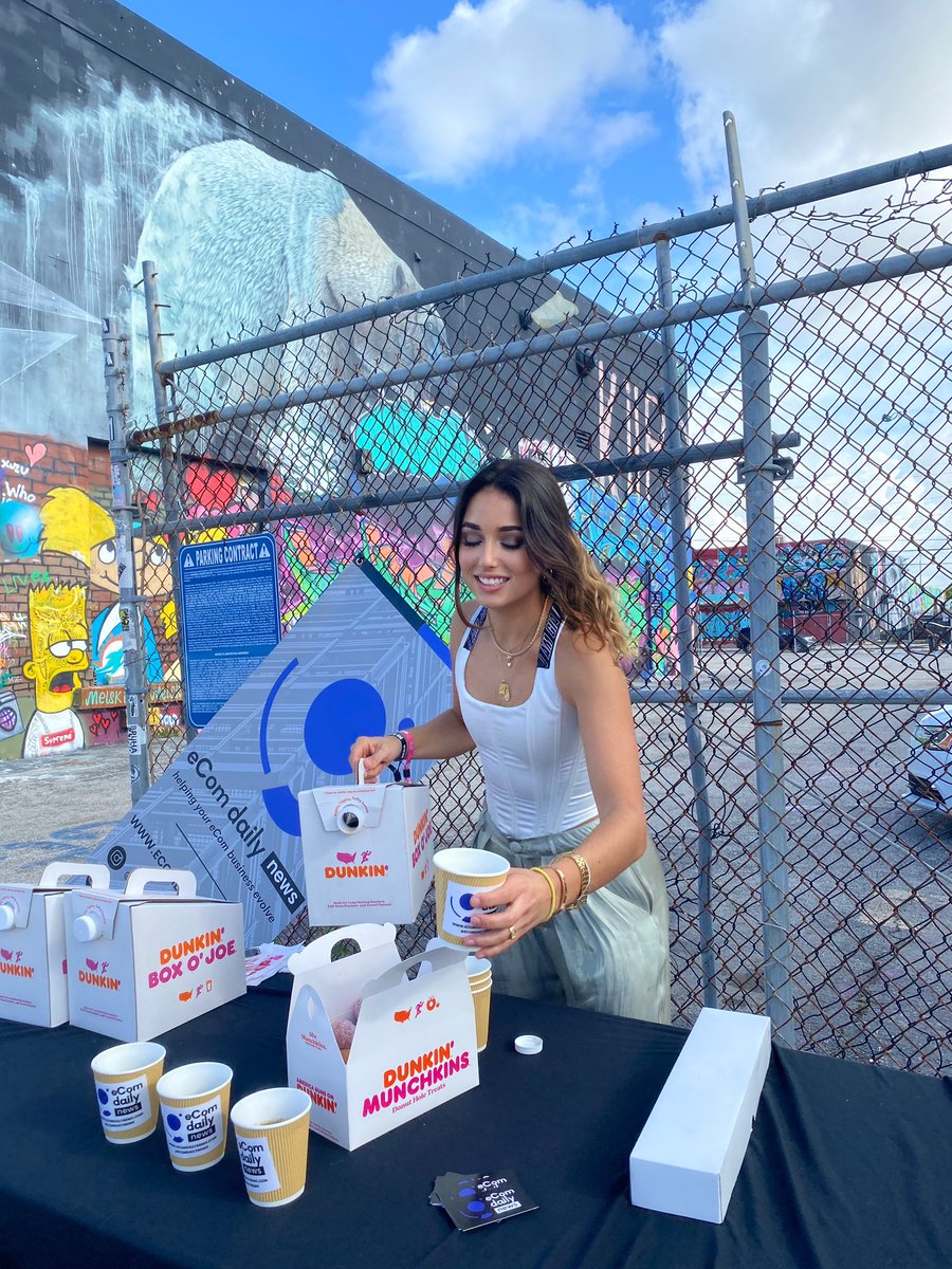 isabellasg3's tweet photo. Ten months ago, I was handing out free coffee outside the @TheBitcoinConf. This year, I’m hosting the street interviews, selling my art, meeting the coolest people, and part of the movement. Thank you @GhostofSvetski for orange pilling me. I will forever be grateful. https://t.co/DOnw5QUsQG