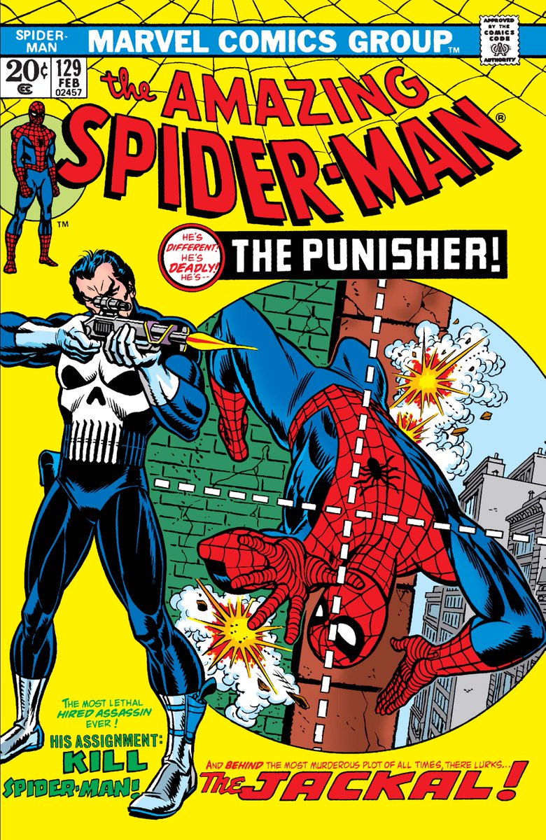 RT @YearOneComics: Amazing Spider-Man #129 cover dated February 1974. https://t.co/jpcti0I3aS
