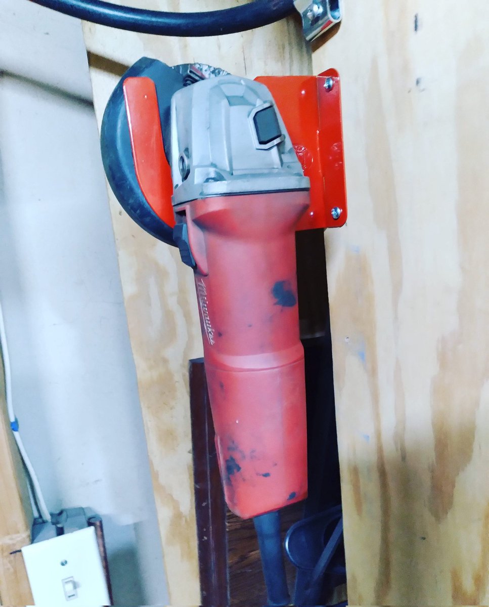 jdcustomdesigns's tweet photo. Excited to share the latest addition to my #etsy shop: 41/2 in small hand grinder wall mount hand grinder holder. #homeimprovement #handgrinderholder #workshop #wallmountgrinder https://t.co/tUl9MCHOZU. https://t.co/UkFLtYdtdw https://t.co/w2OCz5L9Aj