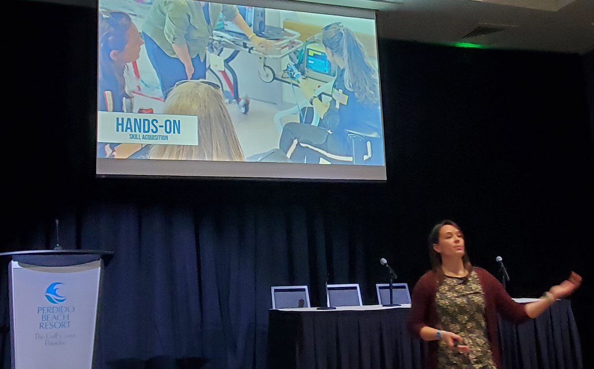 UCAirCareDoc's tweet photo. .@kmconnel78: "HEMS exposure allows EM residents to learn hands-on skills they may never otherwise learn- drawing up meds, mixing drips, running IV pumps, delivering blood products, running the knobology on the ventilator." @AMPAdocs #AMPS22 #CCTMC22 https://t.co/MOwe4srsgU