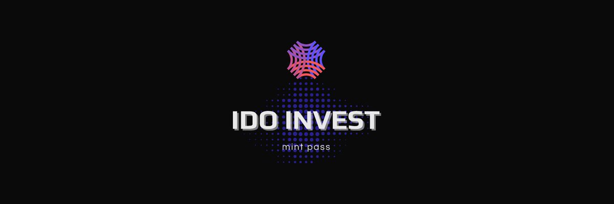 IdoPass's tweet image. * 100% of raised money goes to #Cryptos investment pool
* Mint pass #NFT holders get guaranteed IDO allocations on Launchpads that we choose
* 100% of the #Launchpad  profits will be regularly distributed between holders (both staking on launchpads and IDO participation)