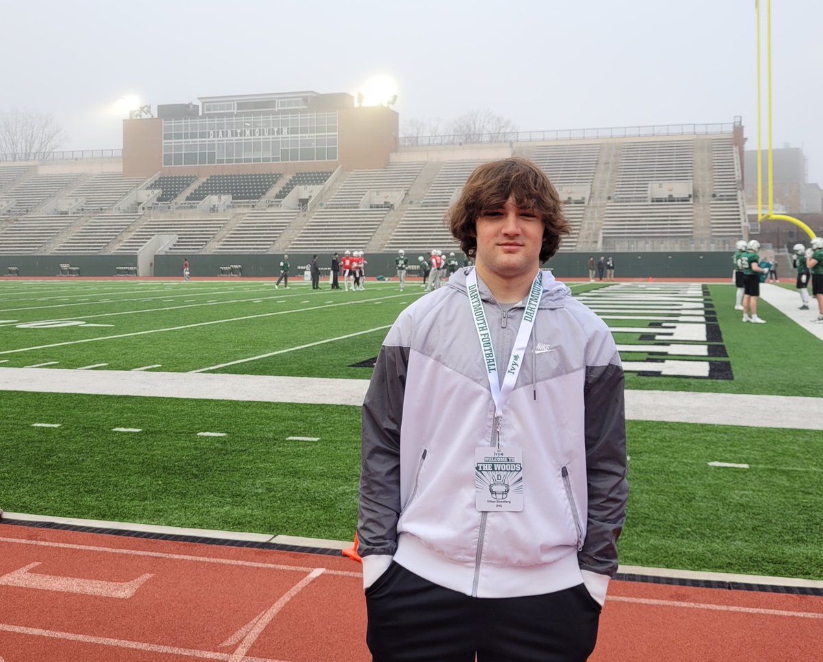 Thanks for having me <a href="/DartFootball/">Dartboard Football</a> 
It was a great experience watching a practice and learning about the program! <a href="/BTeevens/">Buddy Teevens '79</a> <a href="/CoachDaft/">Kevin Daft</a> <a href="/coachkeithclark/">Keith Clark</a>