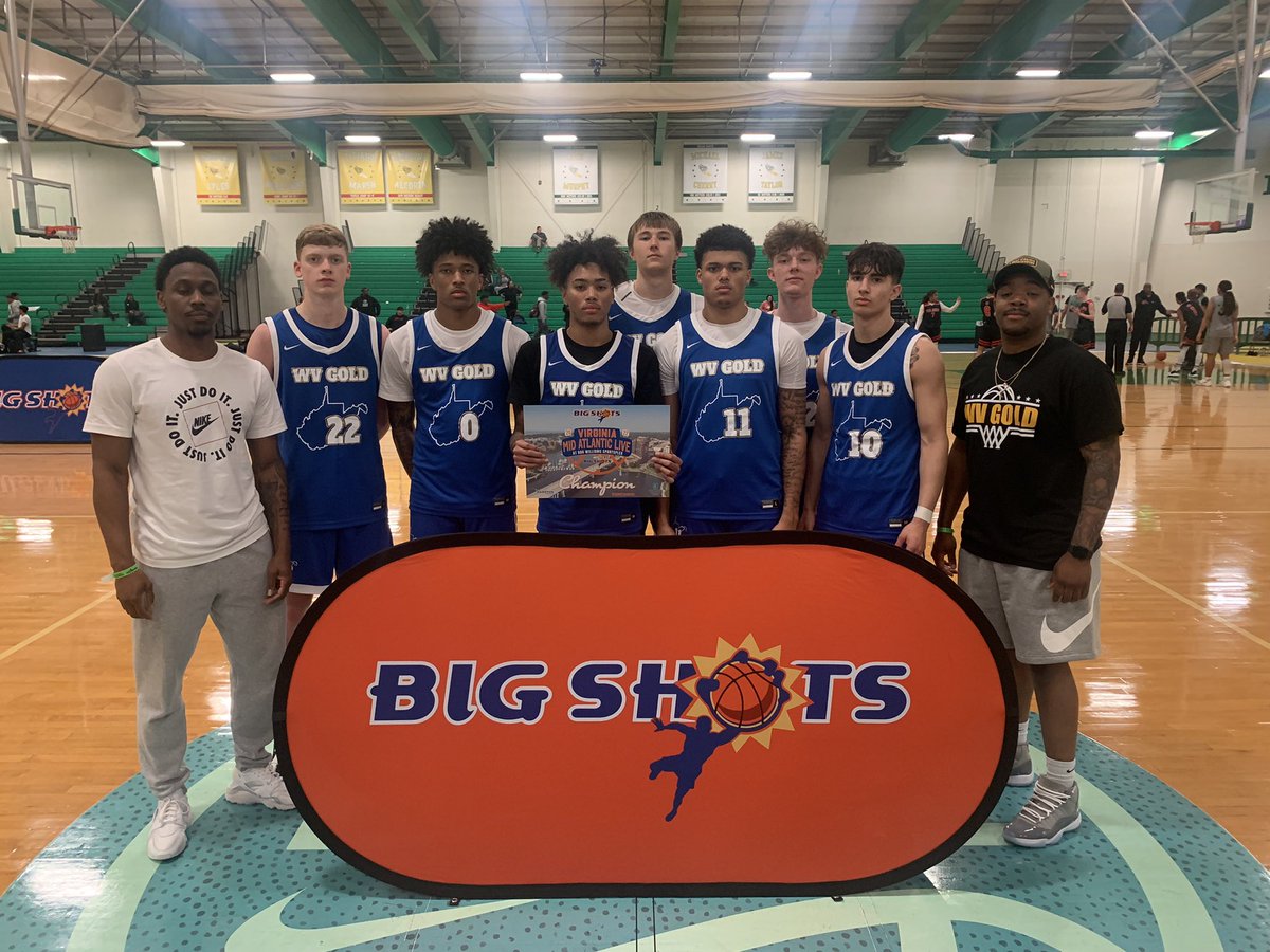 BigShotsGlobal's tweet photo. #BigShot #MidAtlanticLive 
17U Championship 🏆 

Champs: WV Gold 63

MVP: 0 Keondre Deshields 23

Runner Up: Kings Olympus 60 https://t.co/viMwpMNcEk