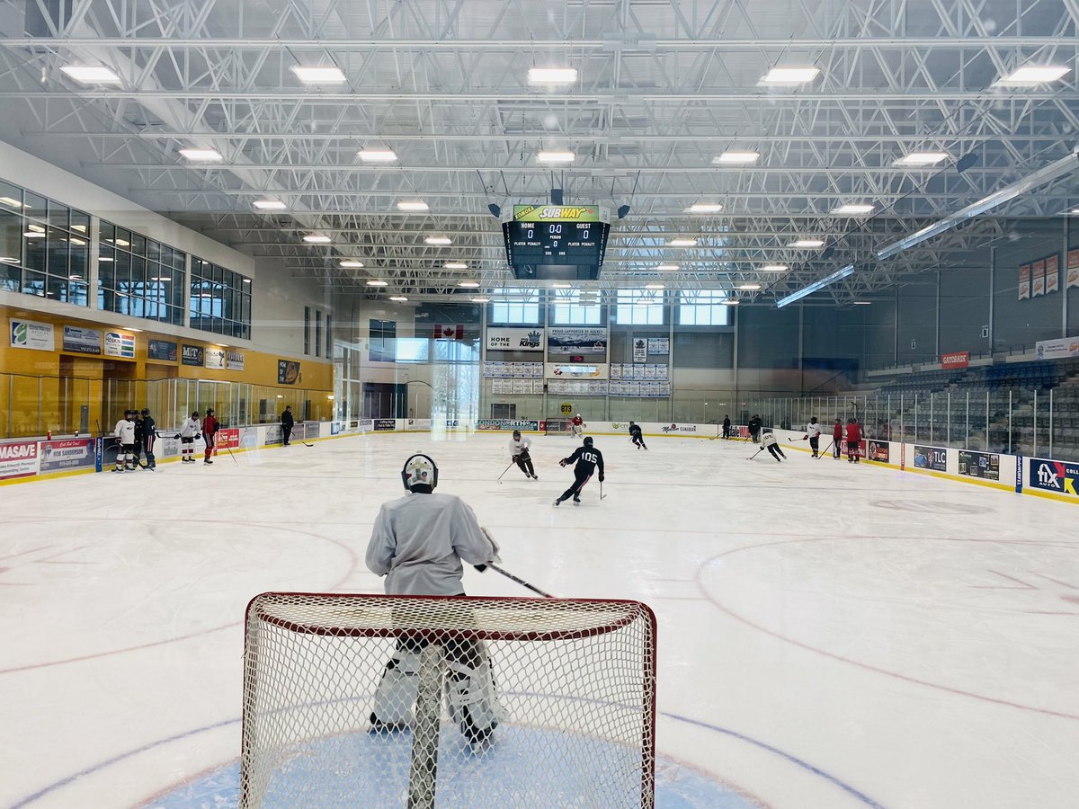 welcome to the Komoka !! #LastPractice #MyersU15AAA #U15AAARegionals #RoadToTheTrophy <a href="/heoaaaleague/">HEO 'AAA' Hockey League</a> <a href="/OHFHockey/">Ontario Hockey Federation</a>