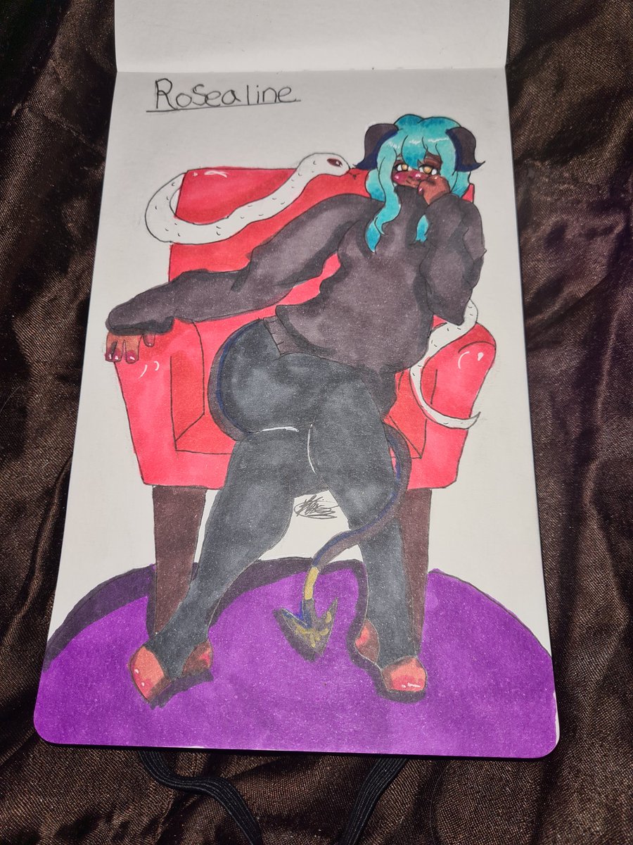 wolfies_den's tweet photo. do you like that? #art #oc #drawing #marker #markers #markerdrawing #artist #spectrumnoirmarkers #spectrumnoir #wolfiessketchbook #sketchbook #drawings #marvel2ndgenoc #rosealine #deityoc #deity #owncharacter https://t.co/ffHOMo4HHX