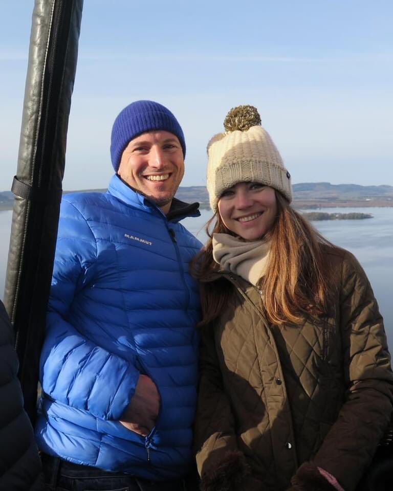 webadventures10's tweet photo. What a fantastic first flight of the season this morning for @webadventures10 😀

Flying from Kinross and landing near Leslie! 🎈 

https://t.co/KmIp6wdeyl https://t.co/N2e4PFpXJW