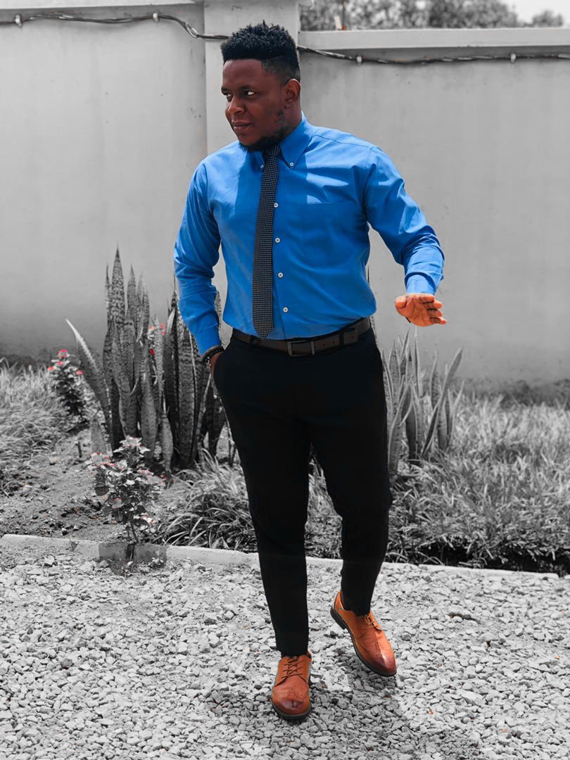teecee_mr's tweet photo. Me channelling my inner sabinus @Mrfunny___ 
Happy Sunday guys https://t.co/Bu2l25TweN