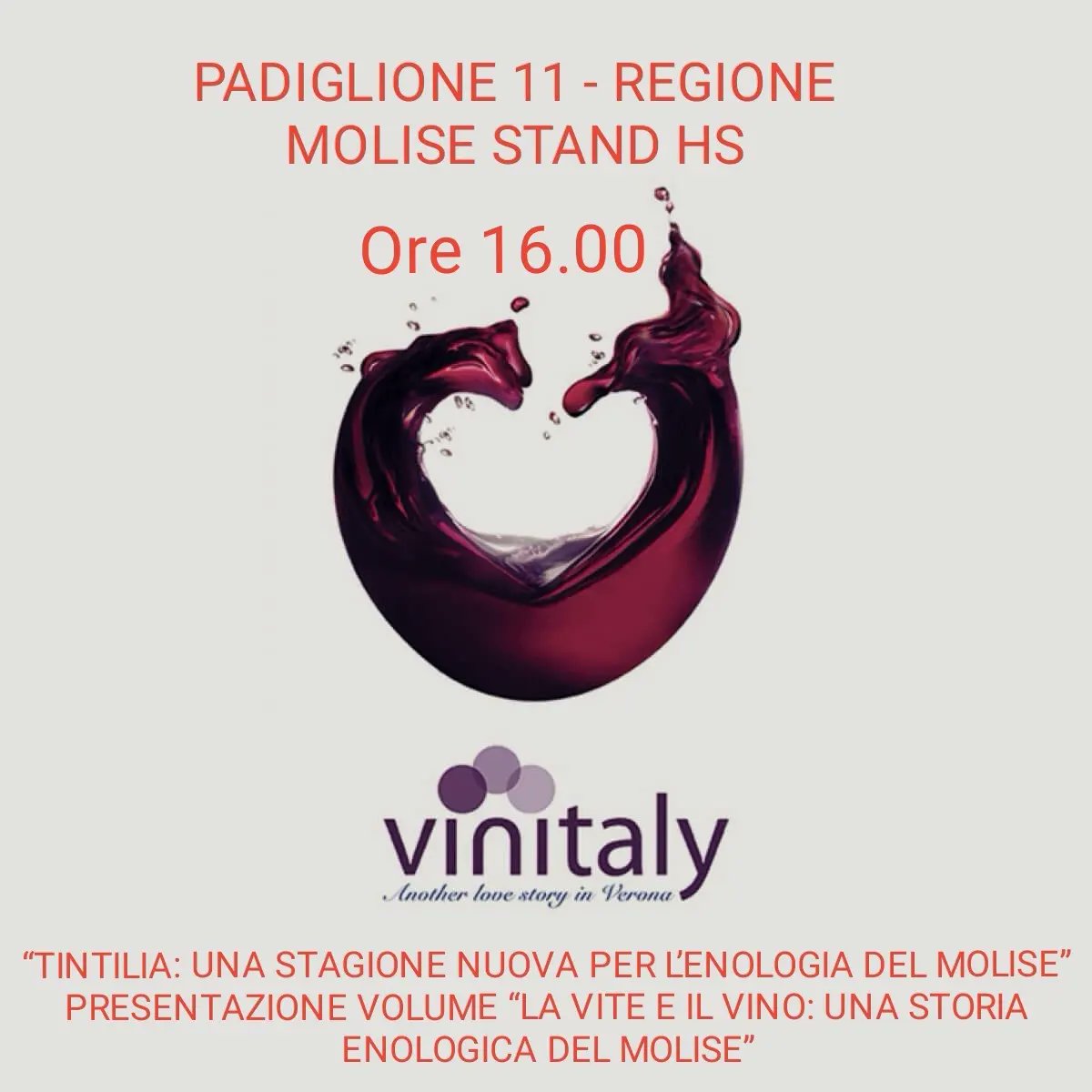 "The sound of wine": domani il vino del #Molise trasmetterà anche altre emozioni, attraverso la sua straordinaria storia, antica e moderna, al #Vinitaly2022. Tremila anni, dal mito di Dioniso fino alla #Tintilia, vitigno della storia dei vignaioli molisani. #wine #winelovers