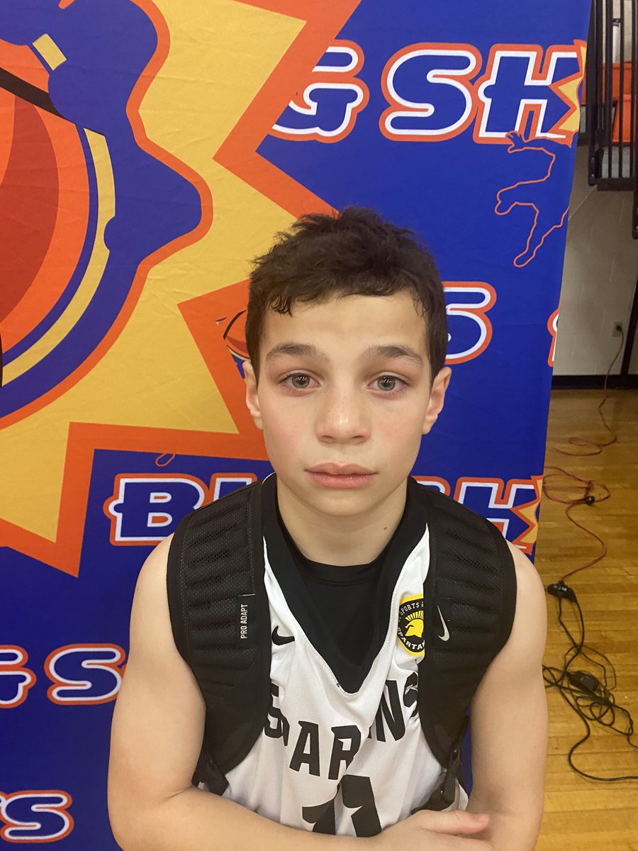 BigShotsGlobal's tweet photo. #BigShots #MidAtlanticLive
12U 

Hampton Hoyas 42
#1 Jaylin Knight pts 15
#13 Tajari Negron pts 8

D1SA Spartans 36
#11 Ben Wilson pts 11 https://t.co/y2O5jgDPfh
