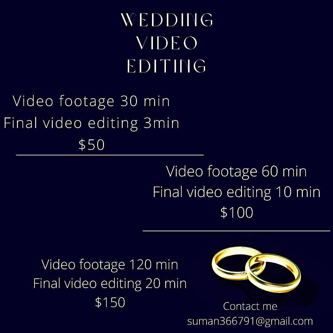 Are you too busy to edit or are you not satisfied with your current editor? 

We used to shoot wedding videos and we know how important deadlines and quality is to maintaining your reputation.

#weddingphotographer #wedding #weddingphotography