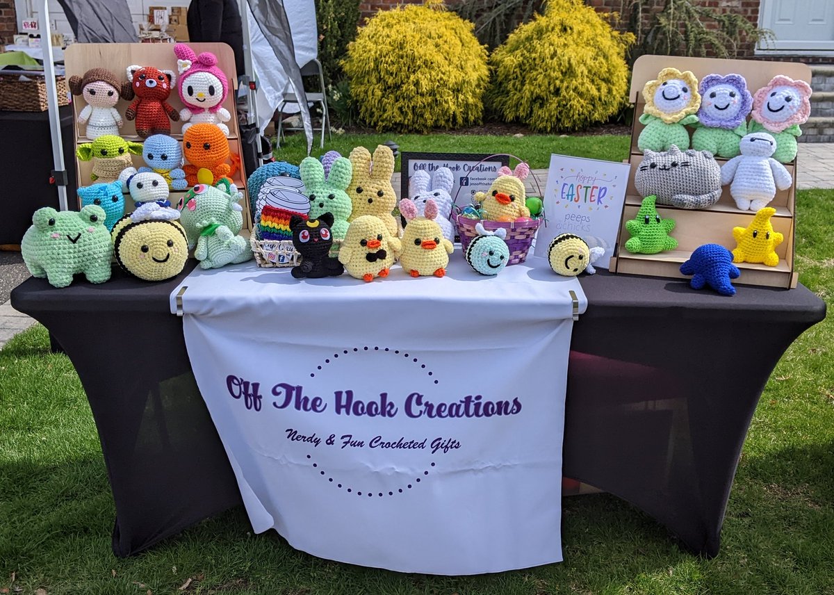 Got to use my new table runner today! 
#pusheen #Easter #Sanrio #baymax #pokemon #pokemongo #PokemonLegendsArceus #PokemonGOfriends #gottacatchemall #Grogu #babyyoda #starwars #PrincessLeia