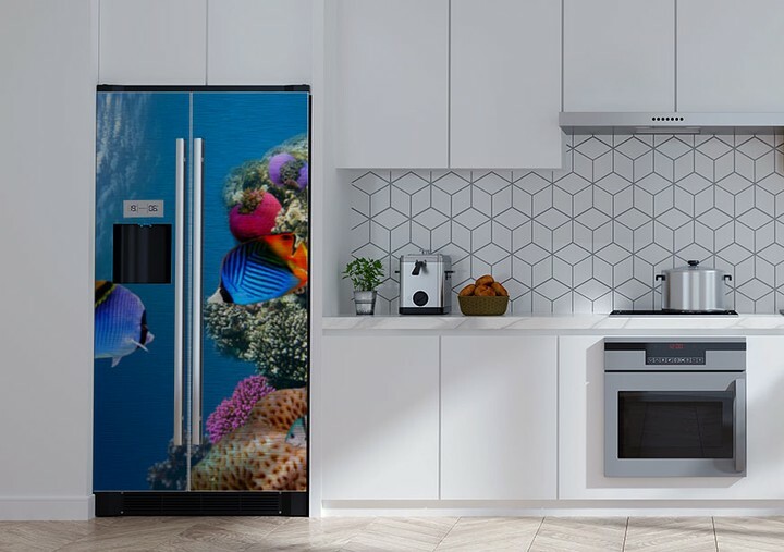 decorarvinilos's tweet photo. Las neveras son parte de nuestras cocinas pero siempre vienen con muy poco color y estilo. 
No hay problema 🤩 porque con nuestros vinilos adhesivos puedes darle un toque propio a tu nevera y hacer que brille con nuevos colores y diseños...
Mira como … https://t.co/wP7wzxzdA6 https://t.co/250cEL5dH4