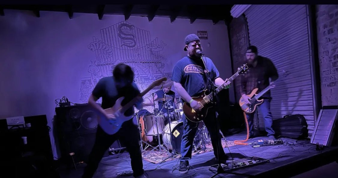Geohominid's tweet photo. Thank you for coming out last night! Thank you to @sabbathbrewing @indigo_method @dopeskum and @bigoafatl ! We had a great time! #stonemandoom #doometal #stonermetal #livemusic #atlantametal https://t.co/CyRiT2G2sk