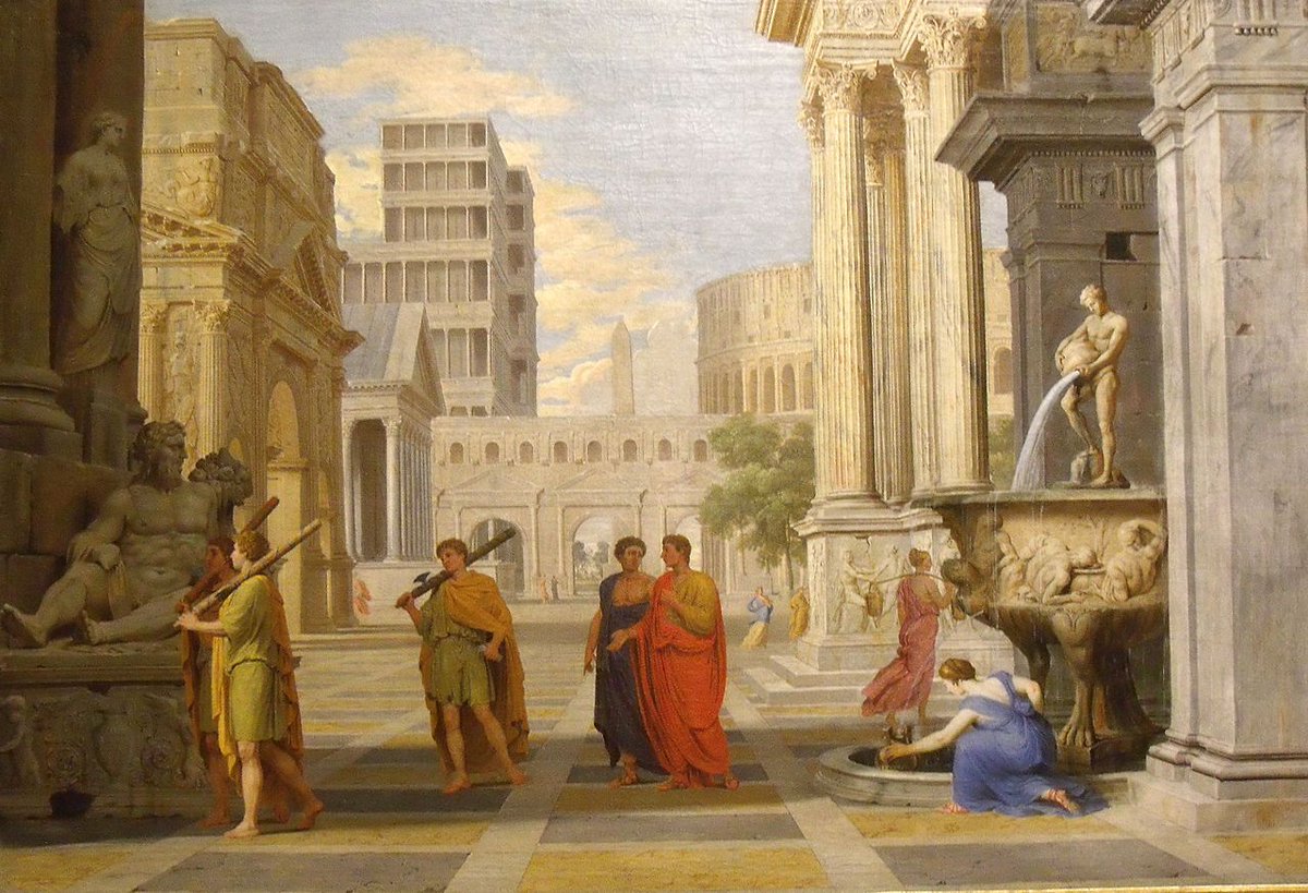 Ericka1848's tweet photo. ➡️Sénateurs et légats romains, par Jean Lemaire (1598 -1659) https://t.co/vgxmbyAp01