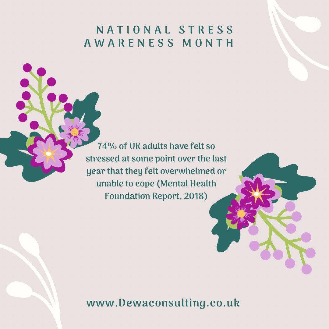 ConsultingDewa's tweet photo. National stress awareness month 
April 2022 

Stress is a well-known contributor to mood, mental disorders, and suicide risk. This month is about raising awareness so those who are struggling, can speak up. 

#mentalhealthawareness #stressawareness https://t.co/nGt9IvEaOl