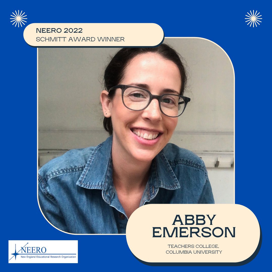 Let's congratulate again our NEERO 2022 award winners...Well deserved!