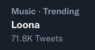 Nothanksdude101's tweet photo. Loona trending!!! As they shoulddd https://t.co/kDLN1MWrGj