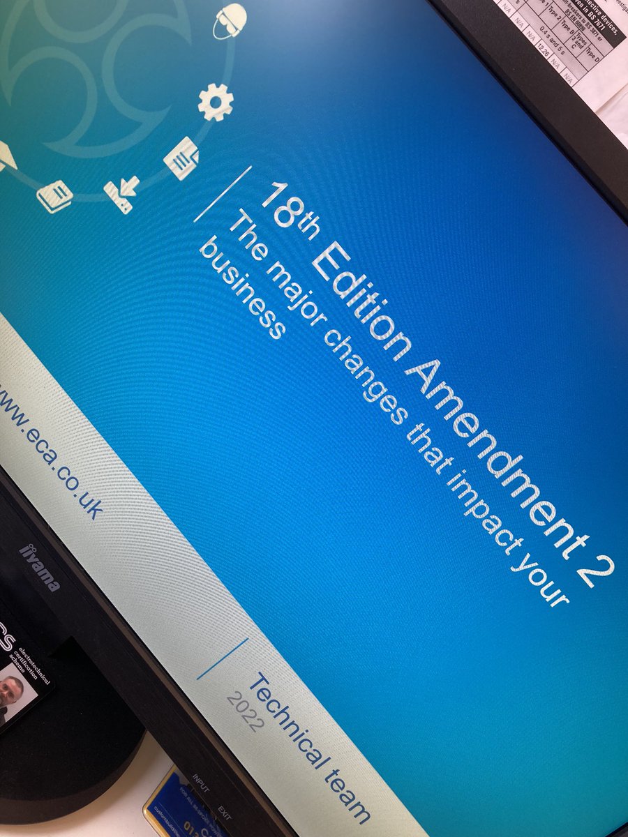 Exciting week ahead, I’m being let loose in Cardiff on Tuesday night to talk about the wiring regulation updates 🥰 #eca #wiringregulations #cardiff #amd2 #brownbook