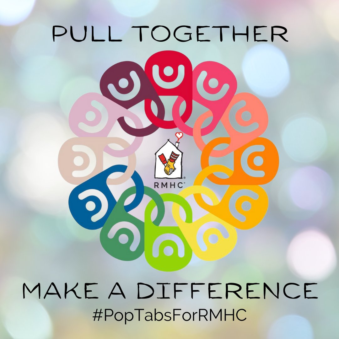 RMHColumbia's tweet photo. HELP US #CollectPopTabs!
Collect the aluminum tabs off your beverage cans or soup cans and donate them to us so we can recycle them in exchange for money! All proceeds benefit our mission! Drop your #poptabs off in the gray bin by the front doors! https://t.co/vLcgokfxXD
